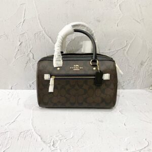 ROWAN SATCHEL IN SIGNATURE CANVAS